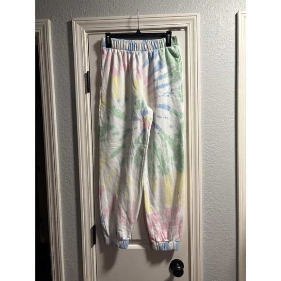 Hollister Joggers Womens Size S Ultra High Rise Tie Dye Pants Sweatpants - Picture 1 of 4